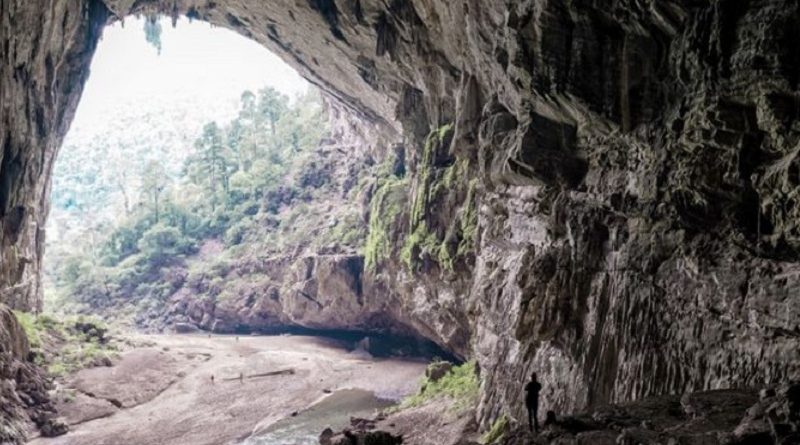 enormous cave